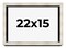 Modern Shadow Box 1.5" Depth Silver Picture Frame - UV Acrylic, Backing Board, Hanging Hardware
